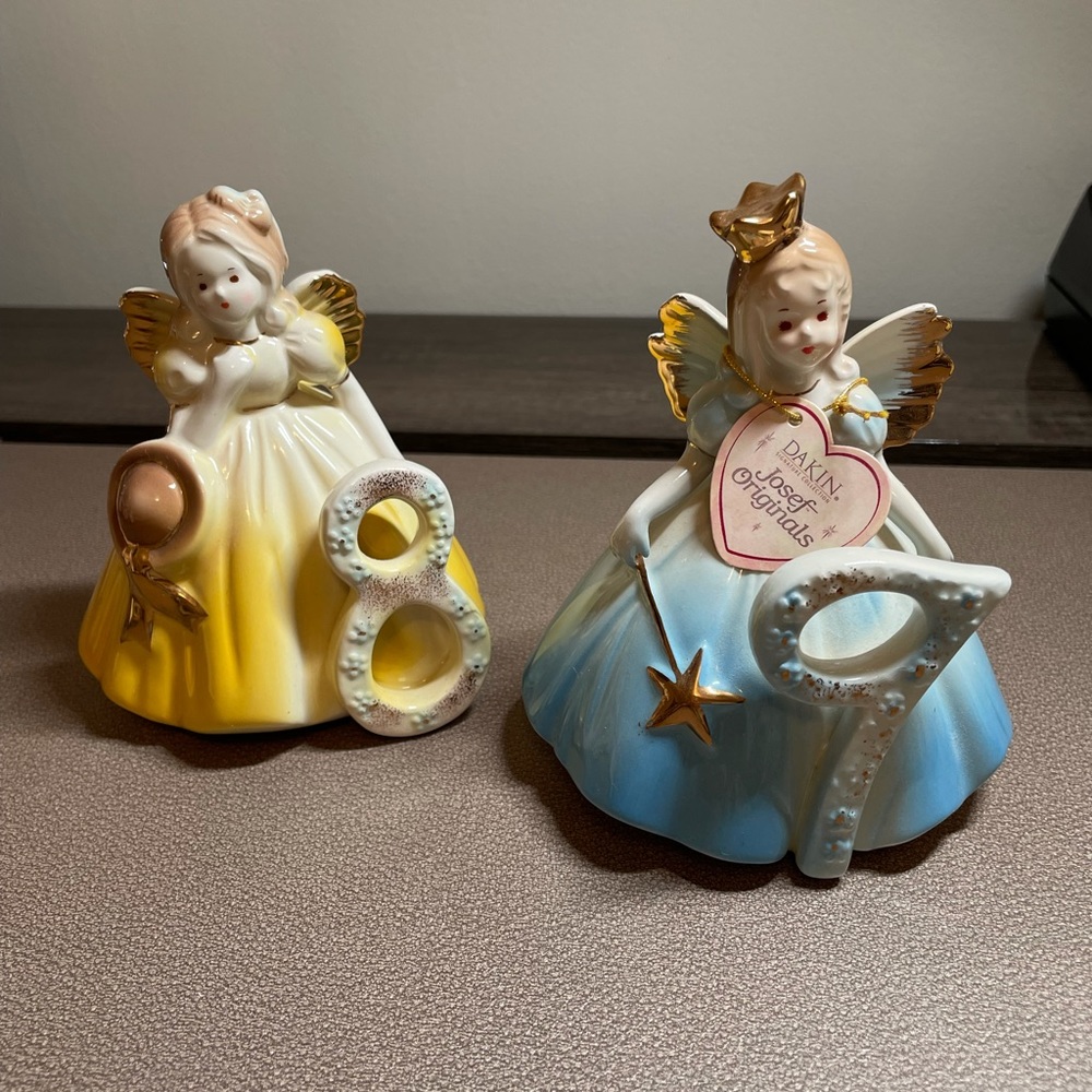 Josef Originals Birthday Angels 8, 9